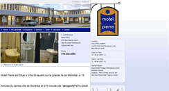 Desktop Screenshot of motel-pierre.ca